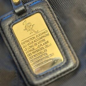 Sophisticated Black Travel Bag